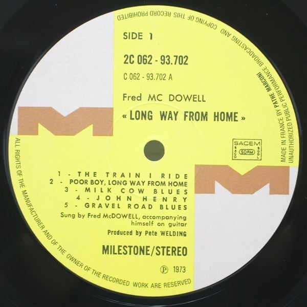 Fred McDowell / Long Way From Home [2 C 062-93702] - 画像3