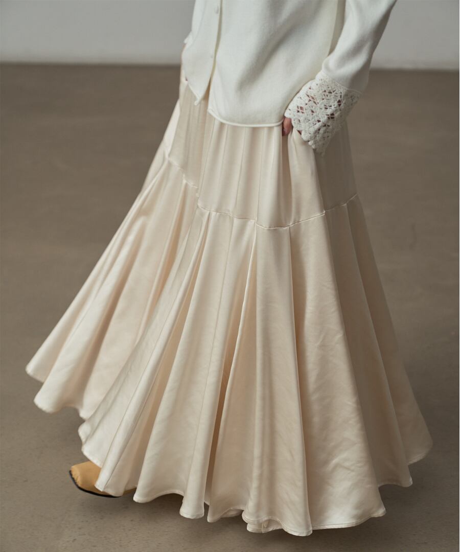 グロッシーフレアスカート【s-60408】