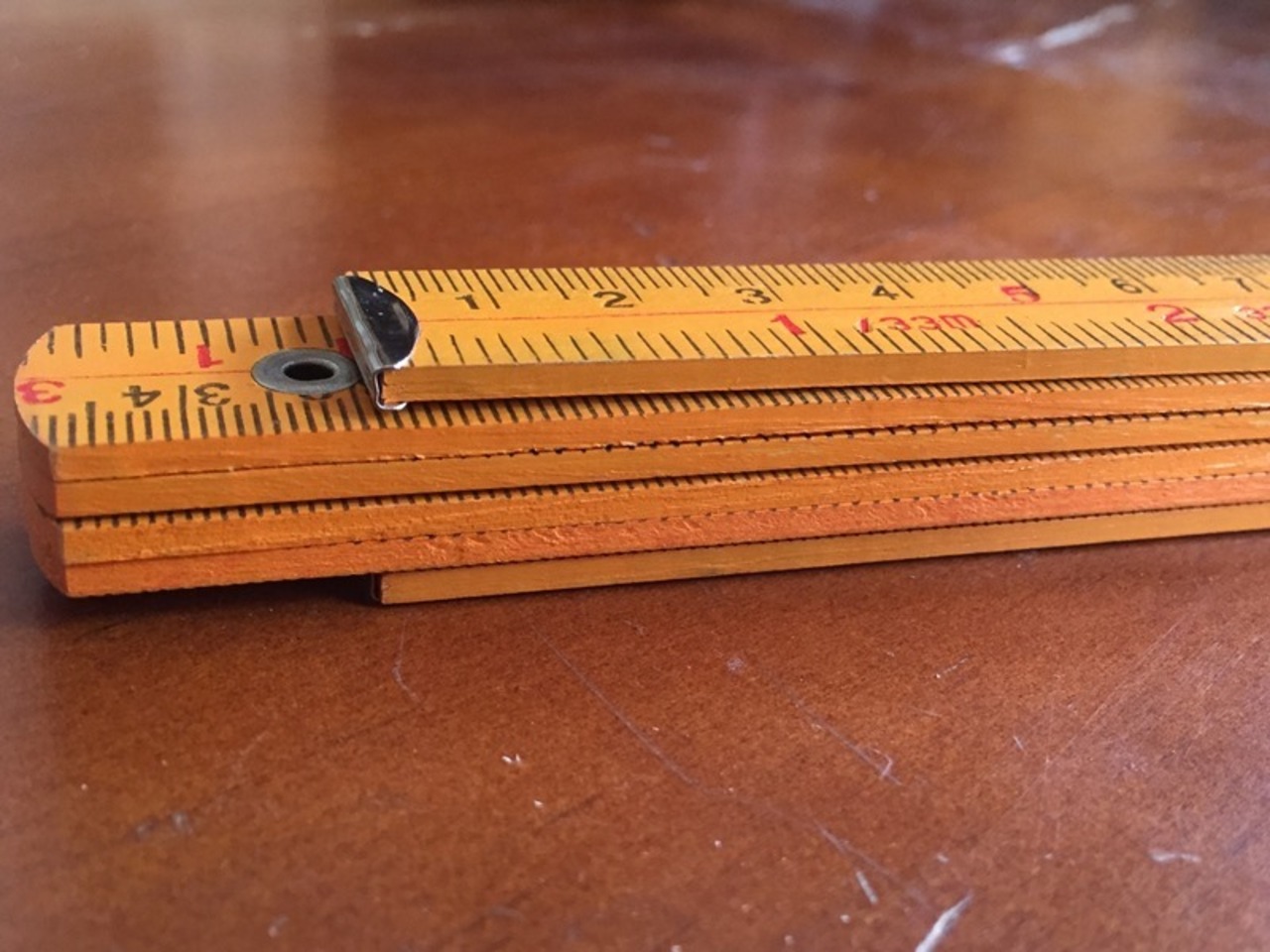 《昭和レトロ》折れ定規