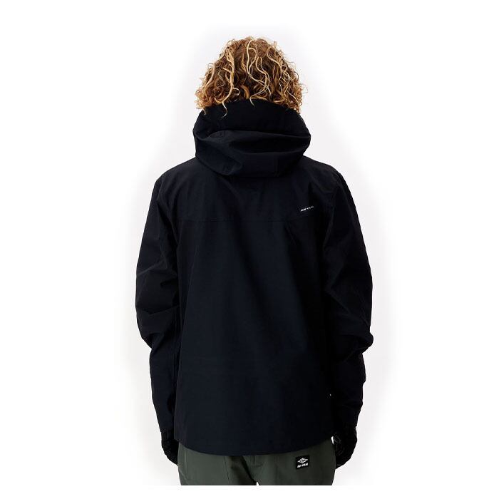 22-23 RIP CURL BACK COUNTRY JACKET リップカール BLACK, MINERAL 