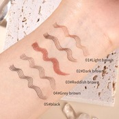 新感覚アイブロウ 4d液体アイブロウ 眉色持ち 落ちない くっきり色鮮やか フォーク型ブラシ リキッドアイブロウ 防水 化粧品 メイクアップペン4 Tip Eyebrow,4 Tipped Precise Brow Pen, Tiny My 4 Tip Brow #03レディッシュブラウン