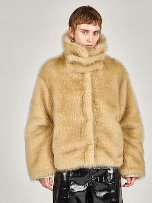 【25AW】PRANK PROJECT プランクプロジェクト / Faux Fur Short Coat / ファーコート