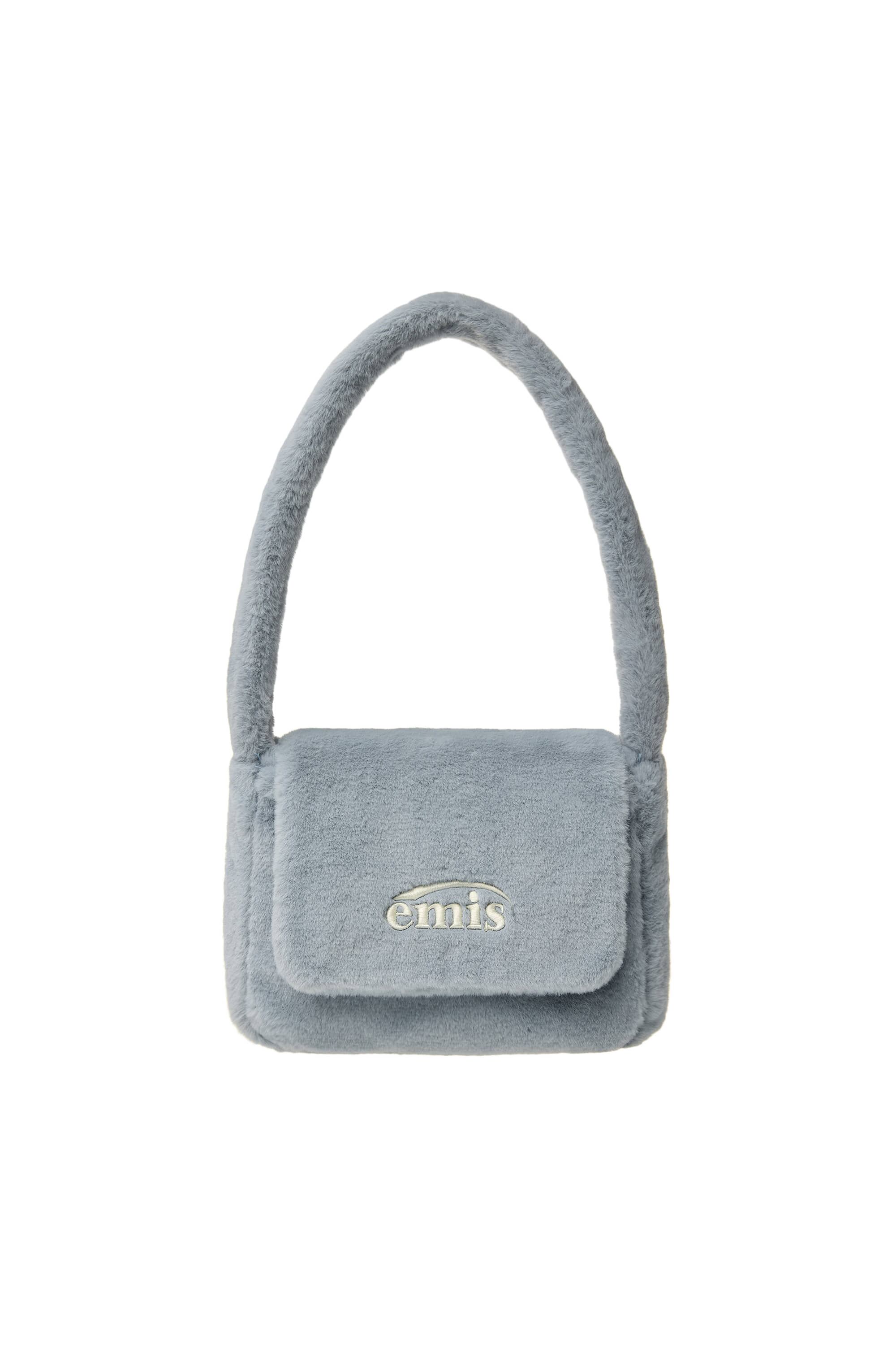 人気 ☆EMIS☆ NEW LOGO FUR BAG