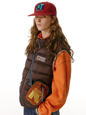 [TEKET] Secondary Cross Bag Brown 正規品 韓国ブランド 韓国ファッション 韓国代行 日本 店舗 テケット