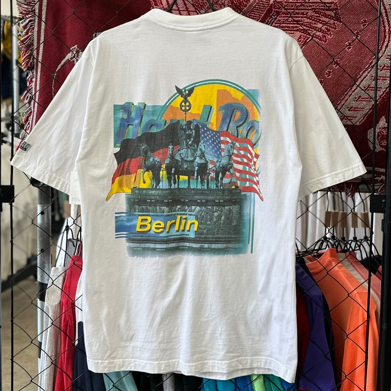 90s ORIGINAL BEACH 長袖Tシャツ Lサイズ
