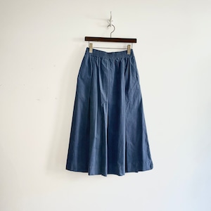 C-21755　Summer Corduroy Tuck Skirt