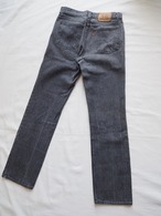 1980’s USA Levi’s 718-0221 Stripe Black Denim Pants／W28-29