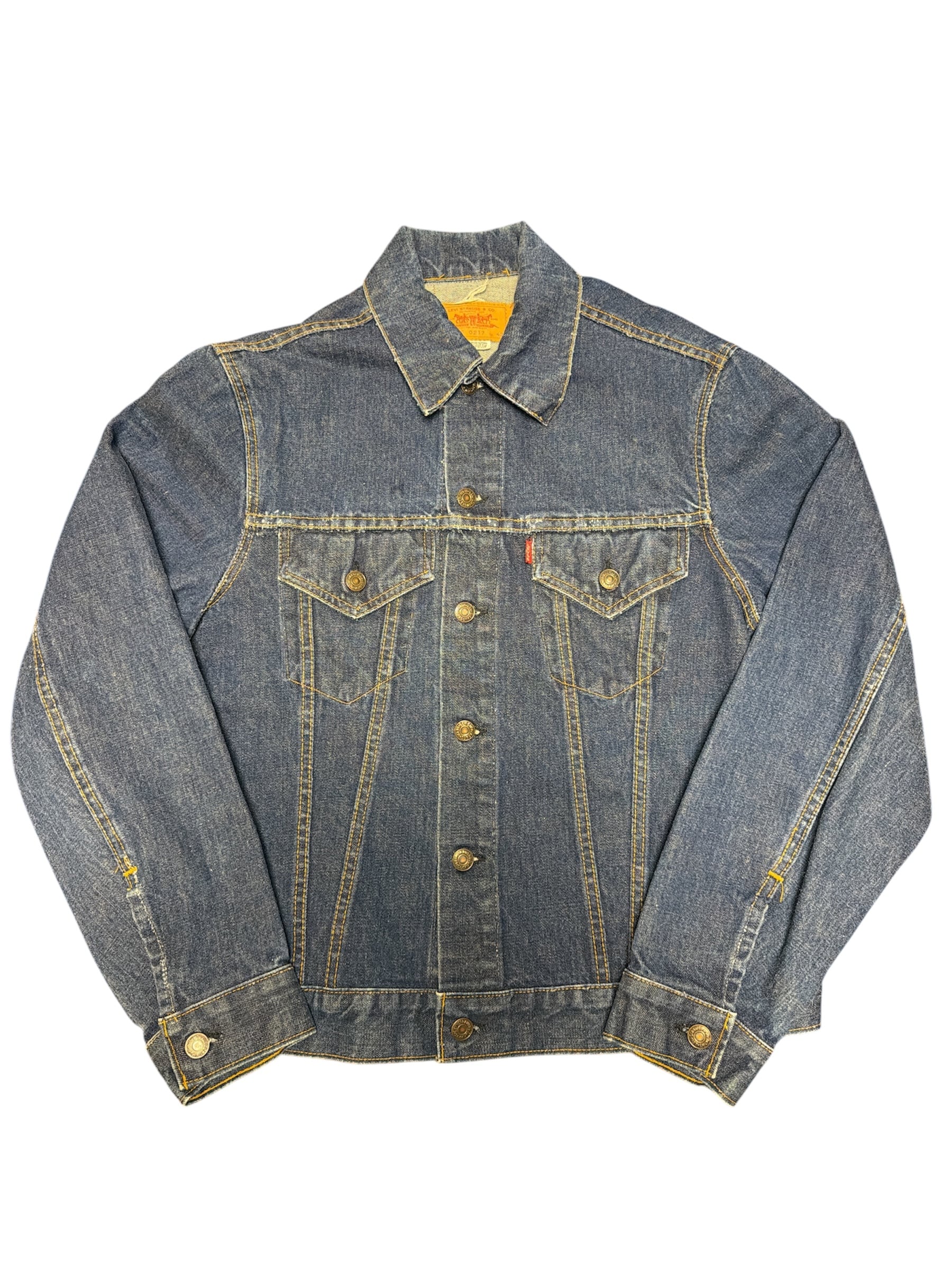 90-00's Levi's 70500 Black Denim Jacket L / リーバイス デニム