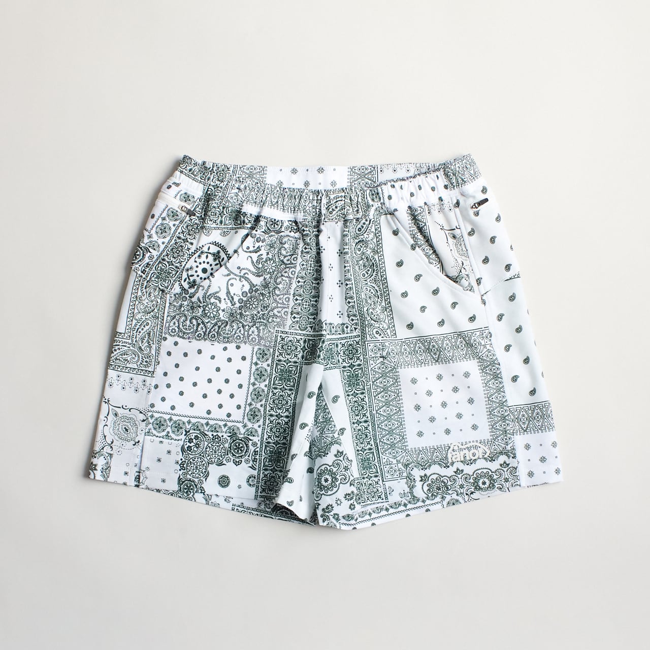 ranor(ラナー)BANDANA MIDDLE SHORTS - WH バンダナミドル ranor(ラナー)BANDANA MIDDLE SHORTS - WH バンダナミドル