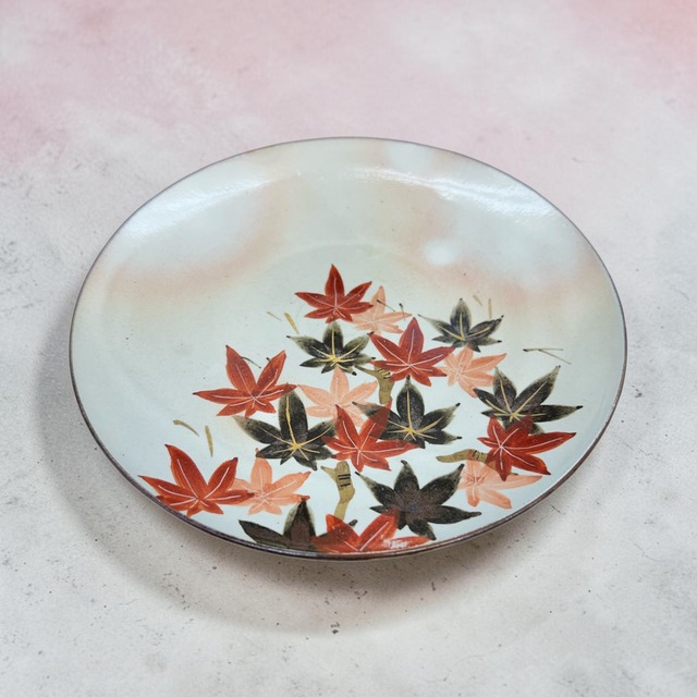 紅葉　中皿　一枚
