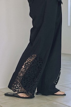 DU260503 Lace Docking Cotton Pants 【set up可】【T sizeあり】