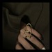 【予約】ladies accessory ring レディース アクセサリー リング 指輪 ハート ゴールド