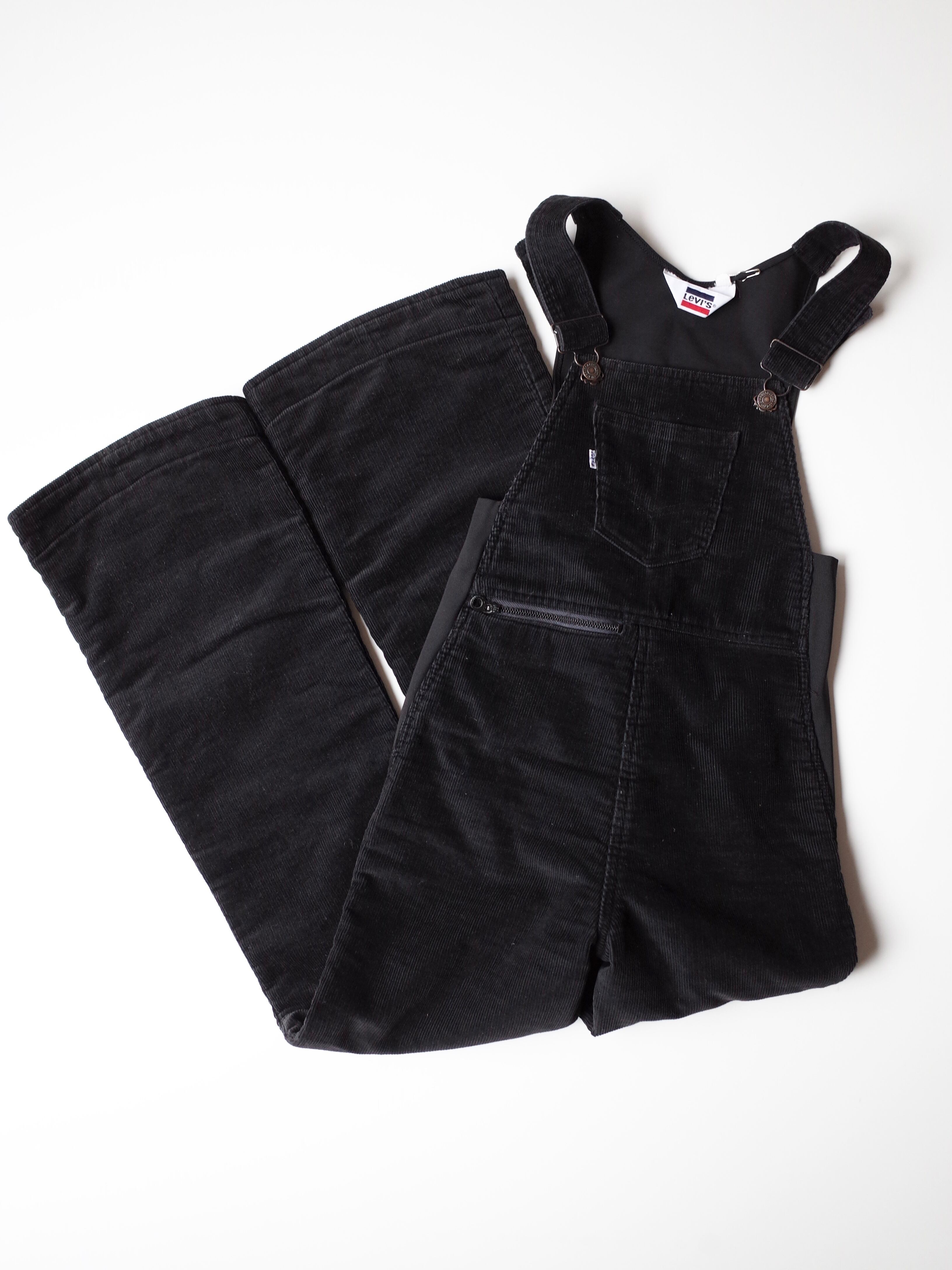 70s SKI Levi's corduroy overalls