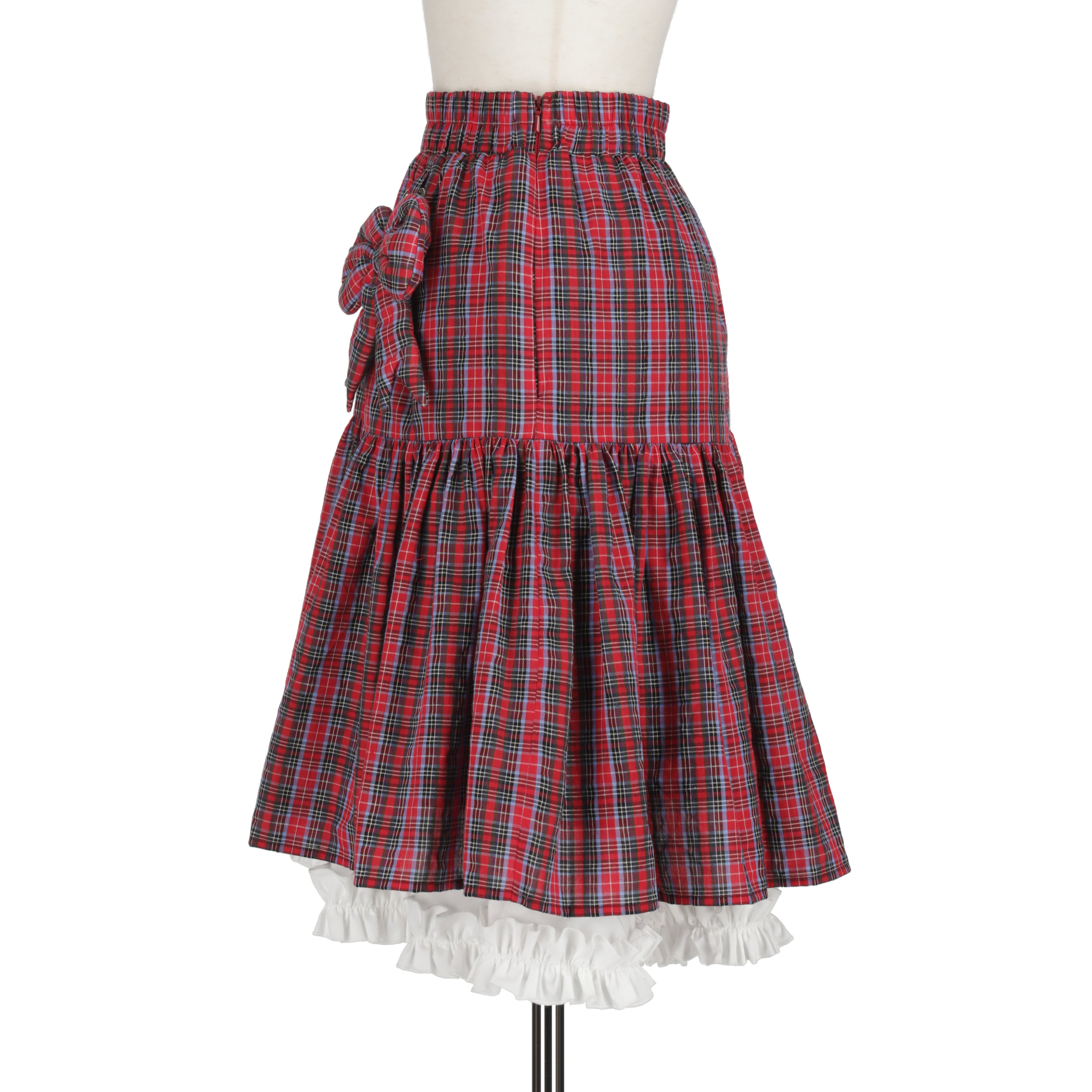 ティアードレイヤースカート　RED