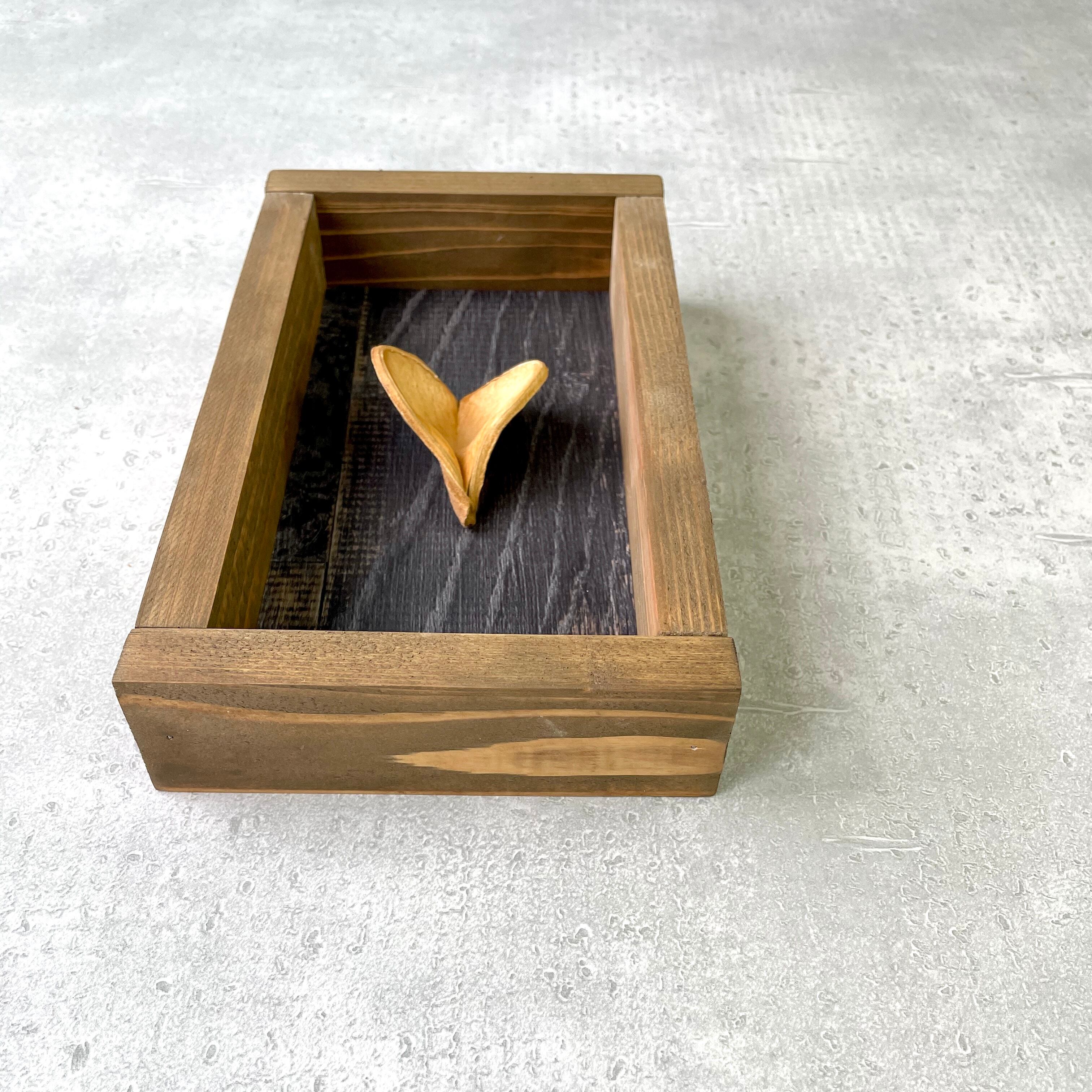 ❁Botanical Collection ❁Wood Box ハートポッド【30730】 | Seed Of Life