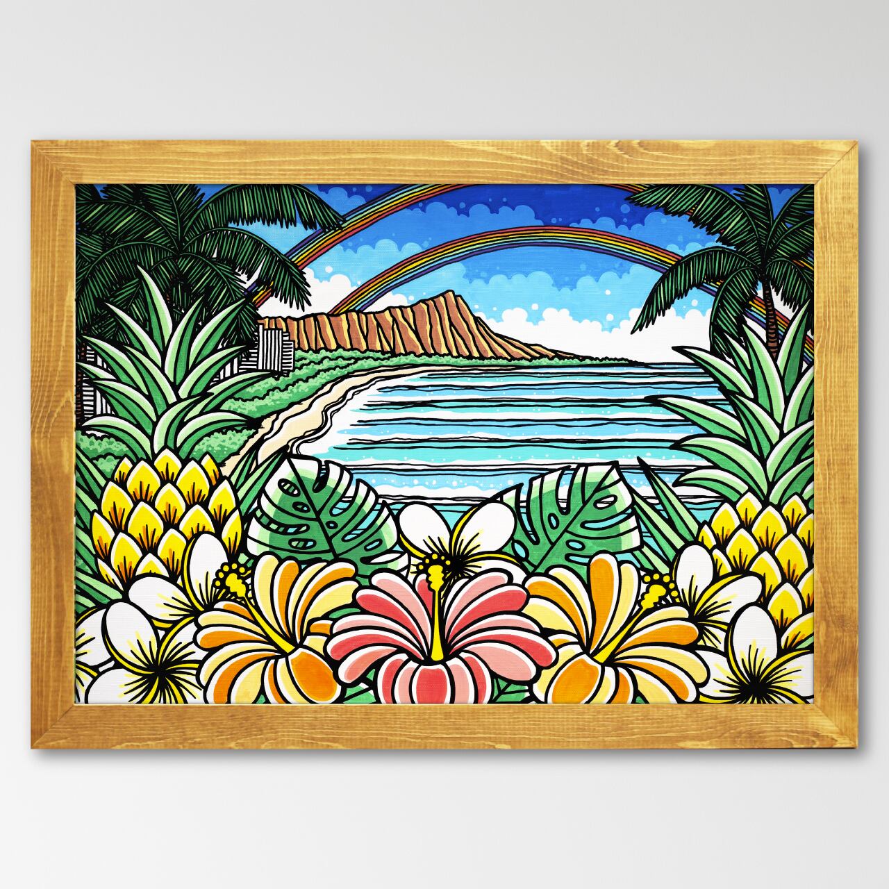 ベトナムTĀM作品 | 絵画 | 額装済み ベトナムTĀM作品 | 絵画 | 額装済み