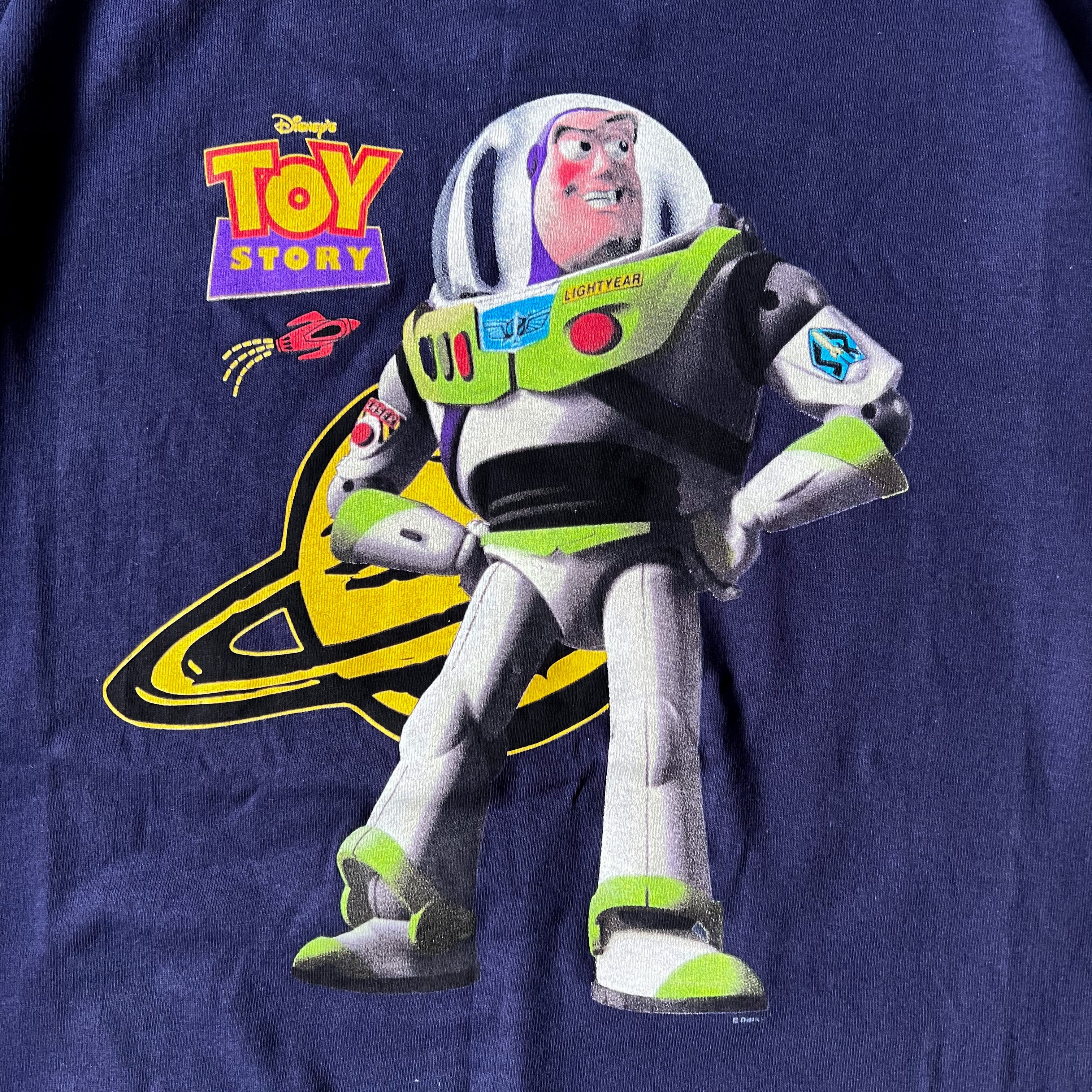 90s “TOY STORY Buzz Lightyear” Dead Stock!!!! Made In Usa Disney