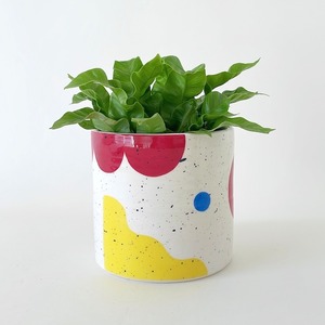 MINX FACTORY "PRIMARY SHAPES" PLANTER (15cm×14.5cm)