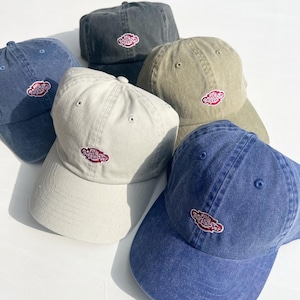 BUBBLE OVER "Classic Logo Embroidery Pigment Cap"