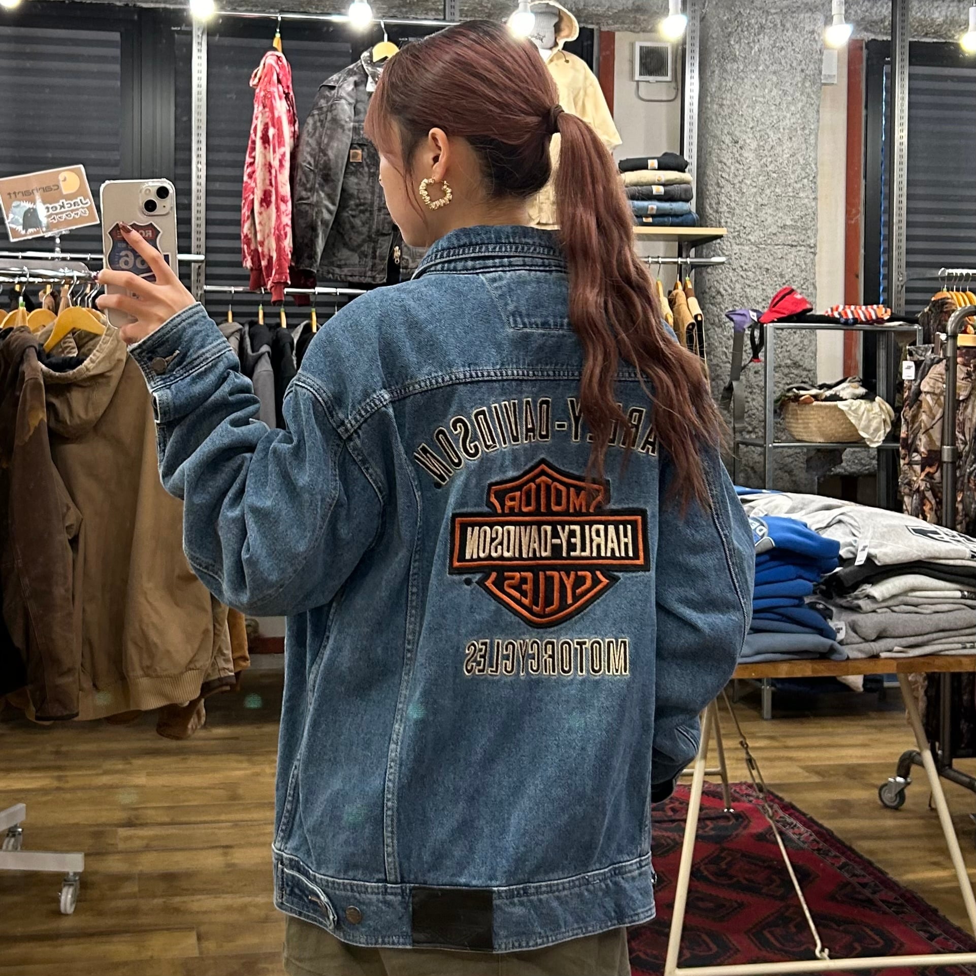 ハーレーダビッドソン デニムジャケット HARLEY-DAVIDSON デニムジャケット