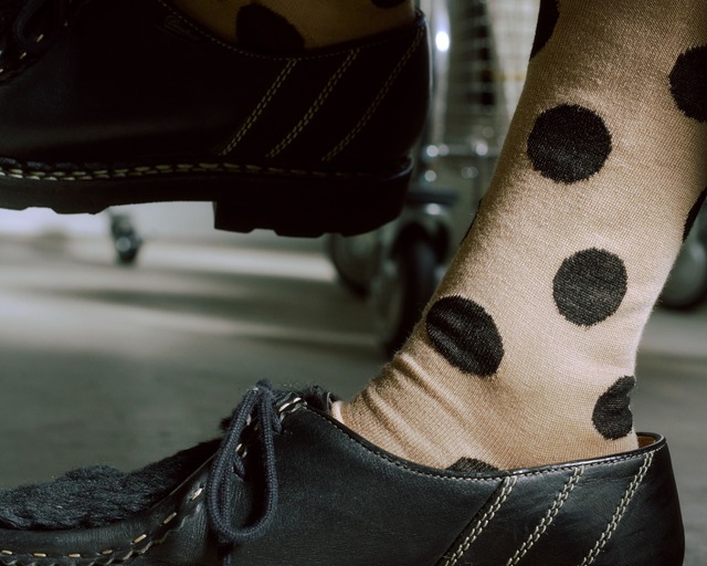 Dot wool long