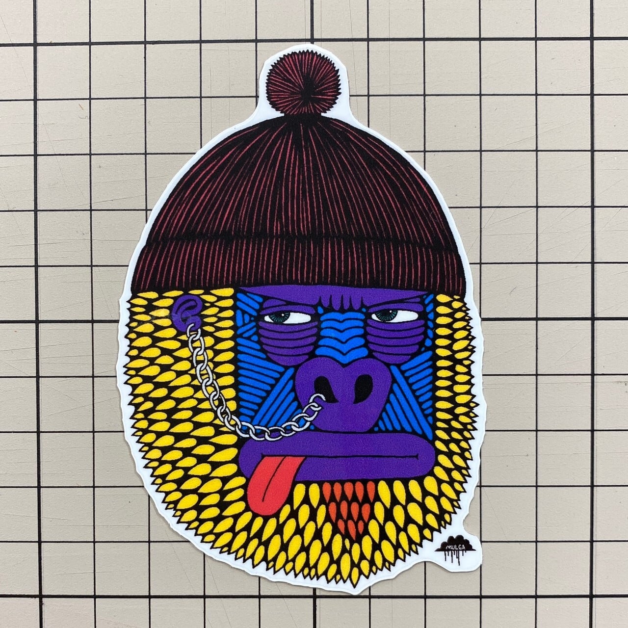 ステッカー/S-S-1_Punky Bruiser | MULGA THE ARTIST ASIA