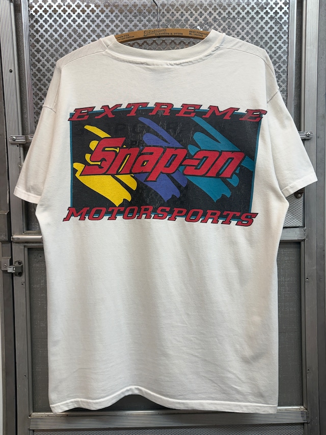 90s Snap-on Racing / Hanes BEEFY-T fabric made in usa 画像