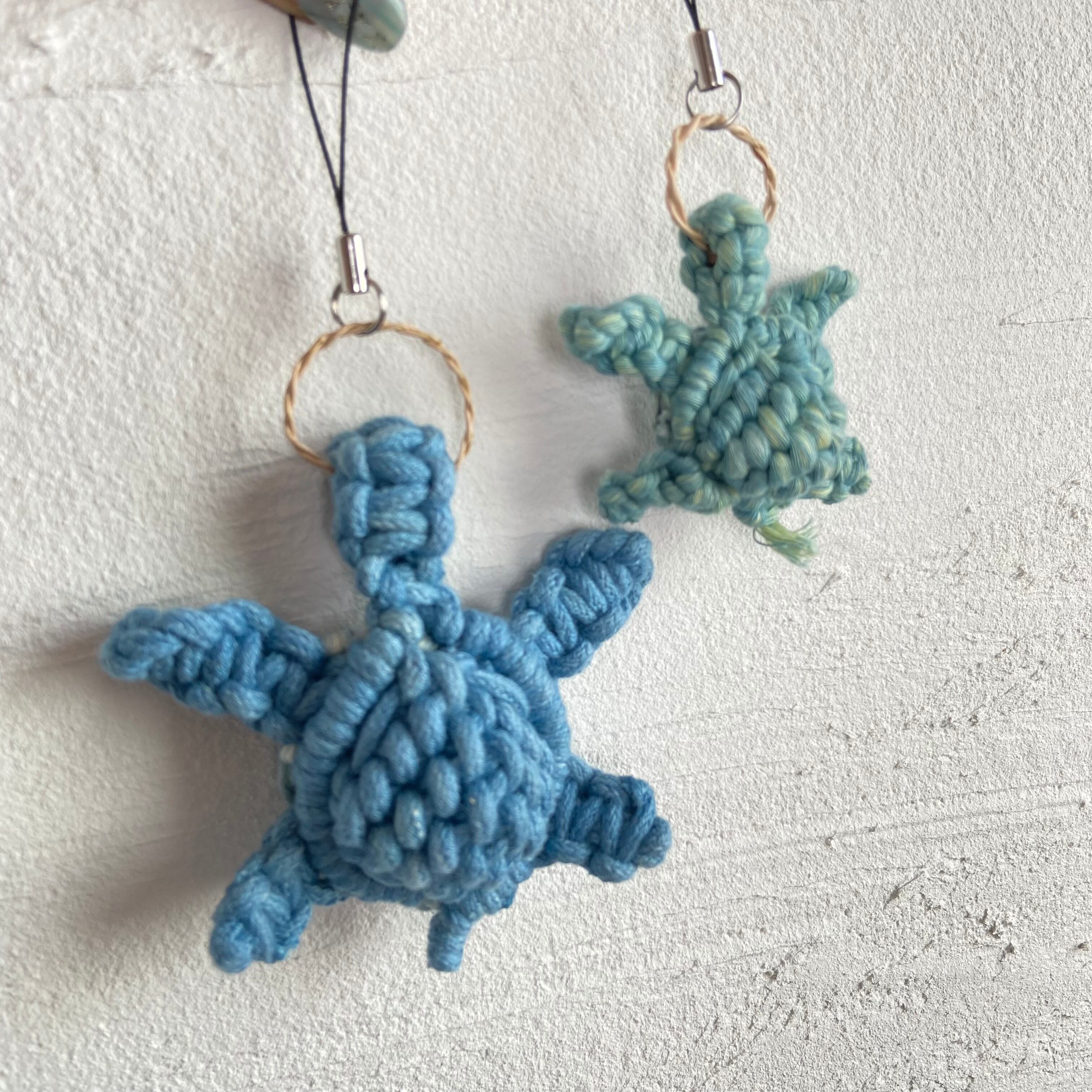 ウミガメマース【小】藍染め