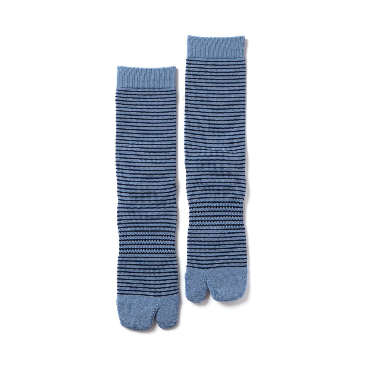 Merino Wool Stripe Socks(Light Blue)