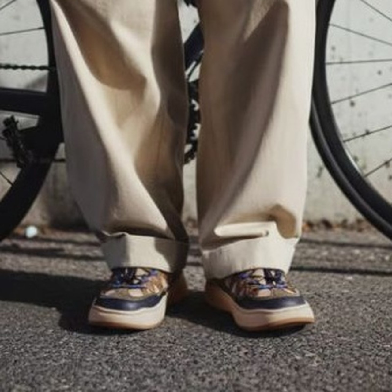 Low-Cut Drawcord Casual Sneakers ◇2color H0998