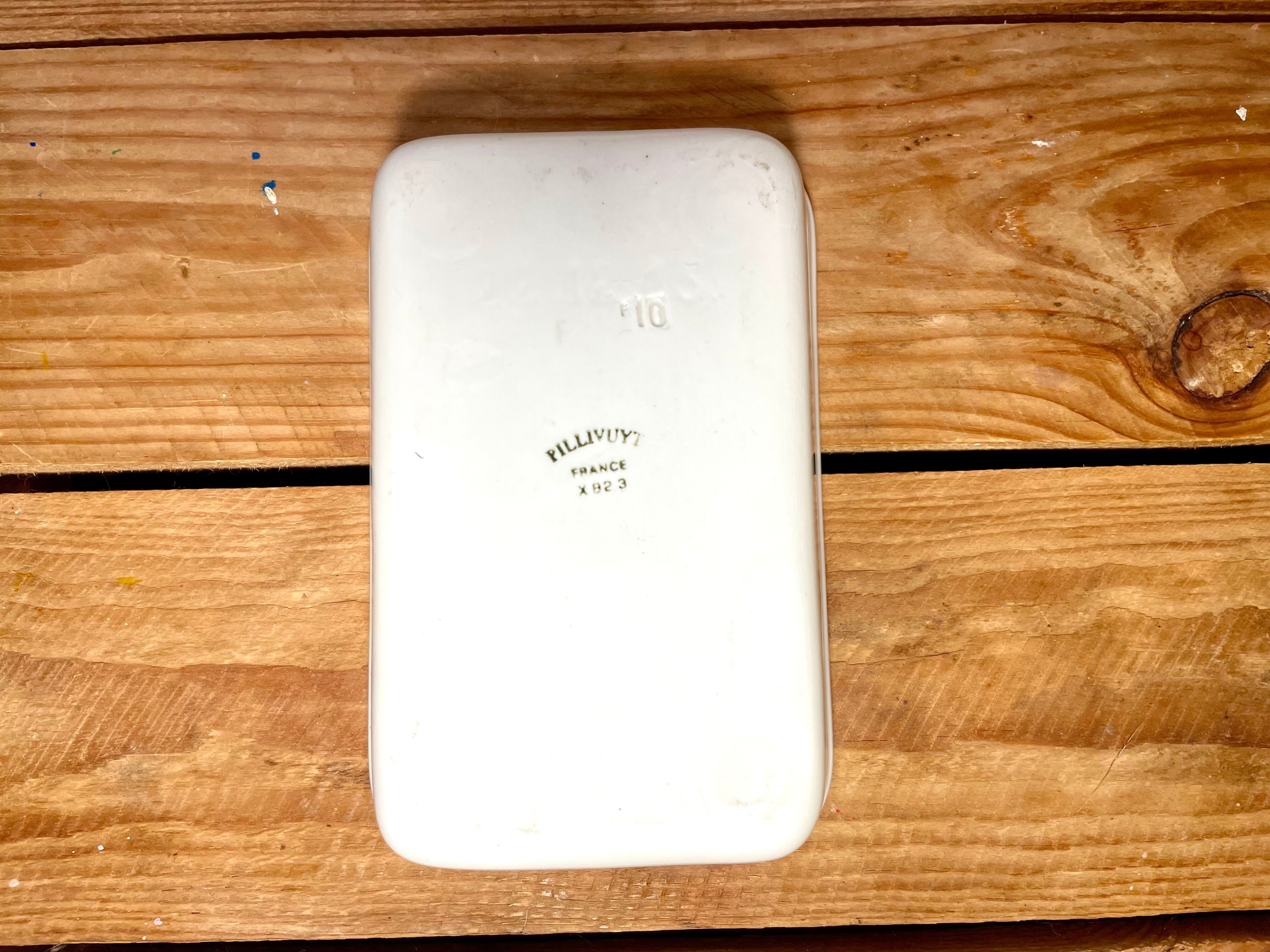 PILLIVUYT ピリヴィッツ バターケース フランス ヴィンテージ 希少