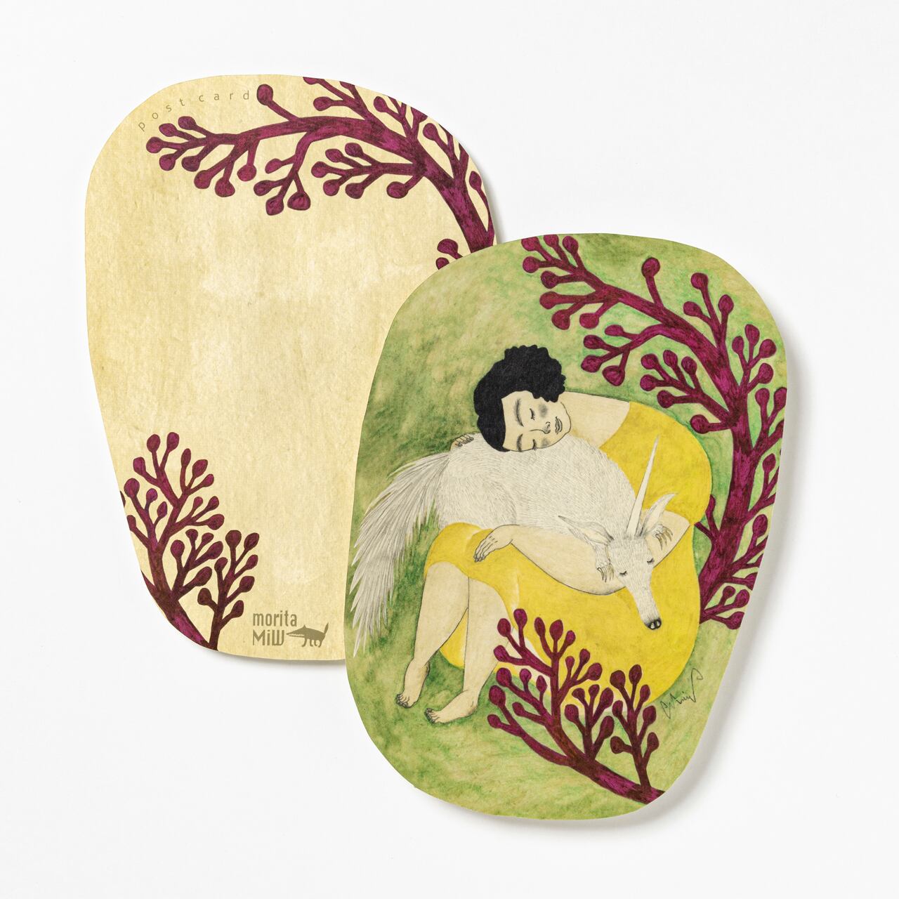 ８月中限定価格【MIYAVI 】ポストカード、写真、エコバッグ、タオル、等 魅惑のレンチキュラーポストカードセット / F / ヤナギダマサミ