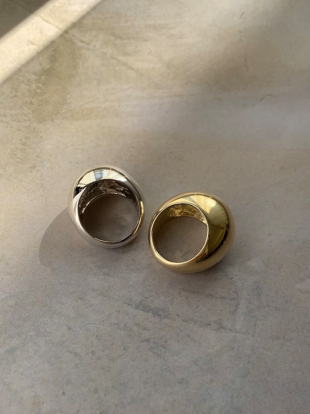 【受注販売】oval ring  silver