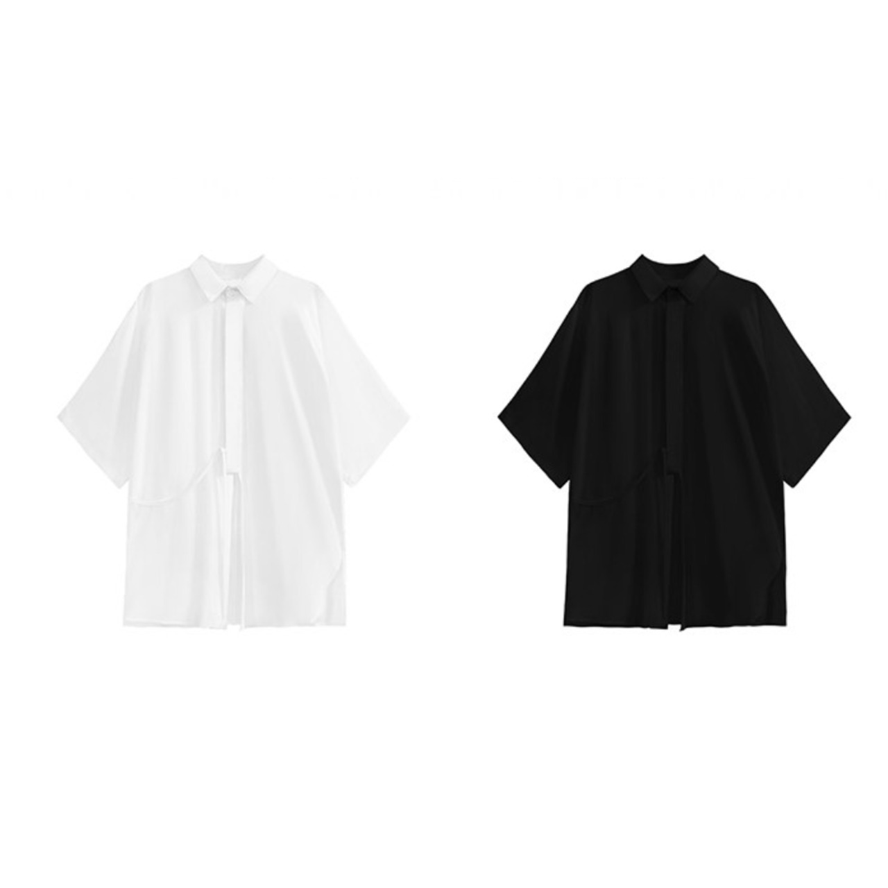 Relaxed fit breast shirt (ME431)