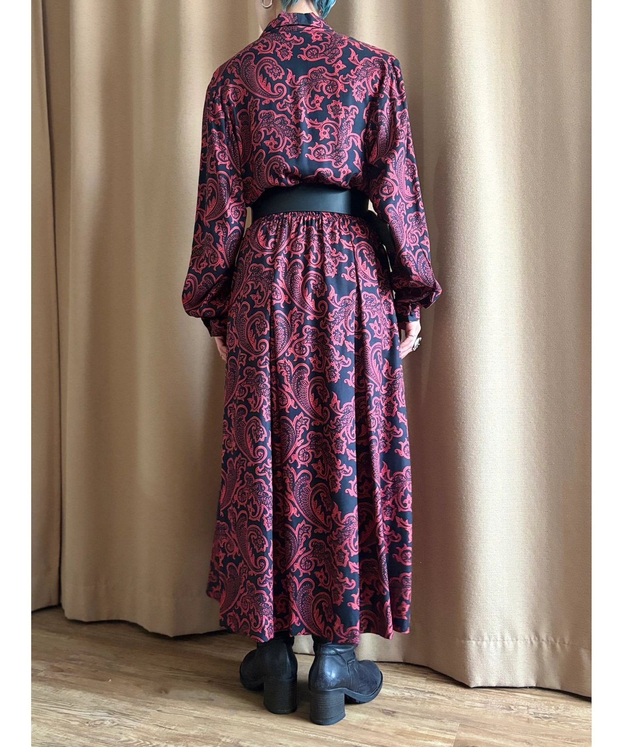 Liz Claiborne paisley pattern dress-4473-12