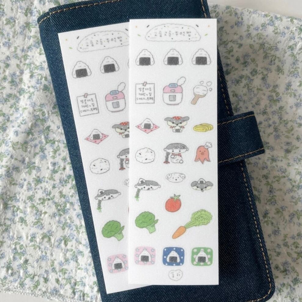 nuruhi〔sticker-ごはん-〕