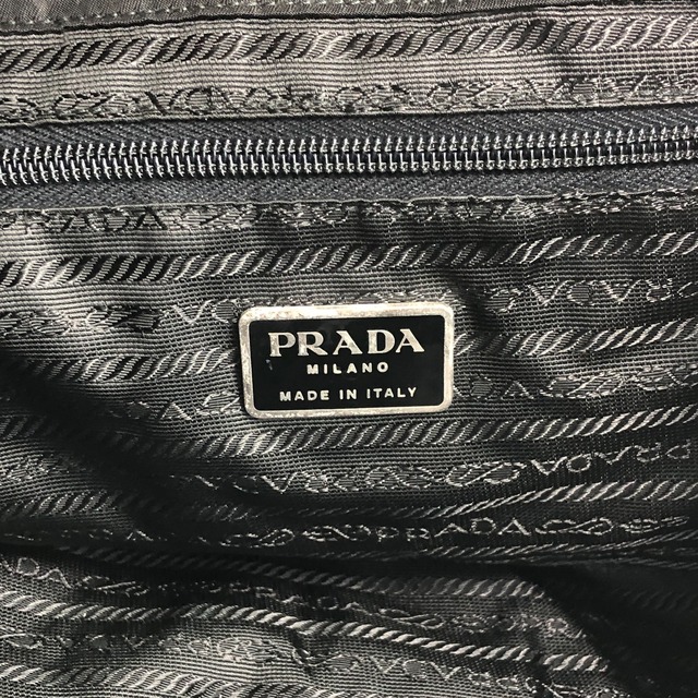 PRADA プラダ バックパック ブラック トライアングルロゴ ナイロン フロントバックル vintage ヴィンテージ オールド gesjwg