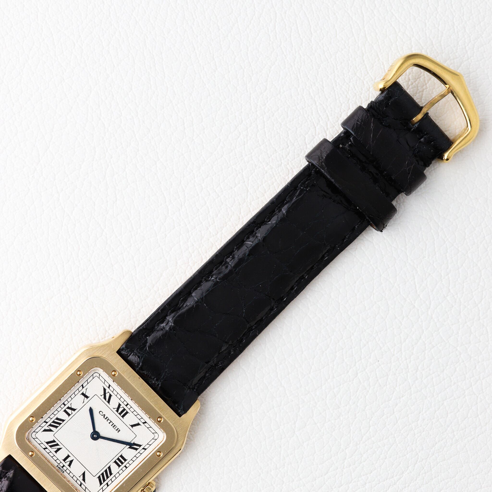 Cartier カルティエ　サントス　デュモンLM ドゥモン　メンズ　腕時計
