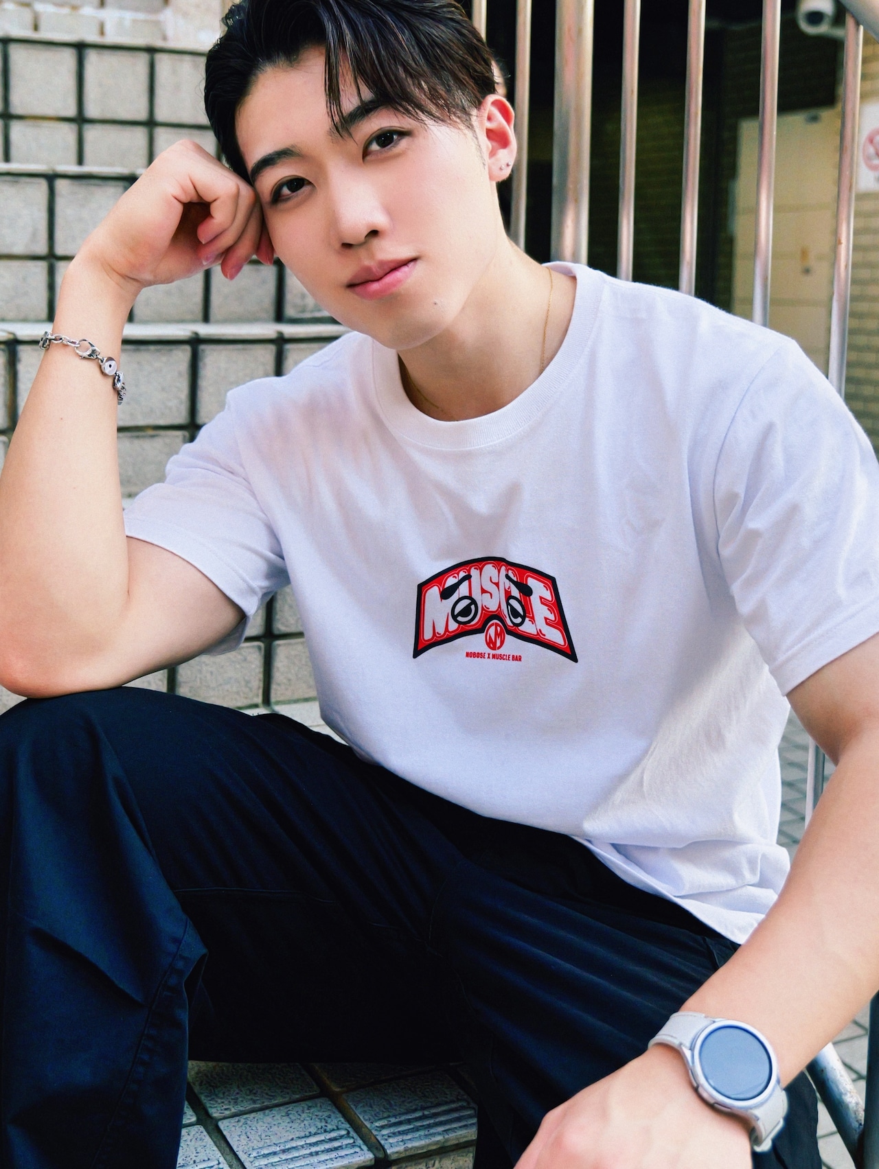 マッスルバー × NOBOSE コラボTシャツ