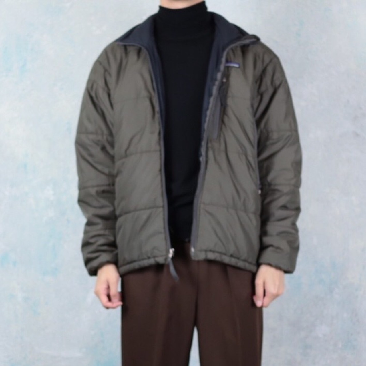 Patagonia オリーブカラー パフジャケット【FF-3119】 | cv