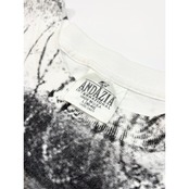 90s M.C.Escher "Skull Eye" OVER ALL PATTERN  Art Tee MADE IN USA  Size L