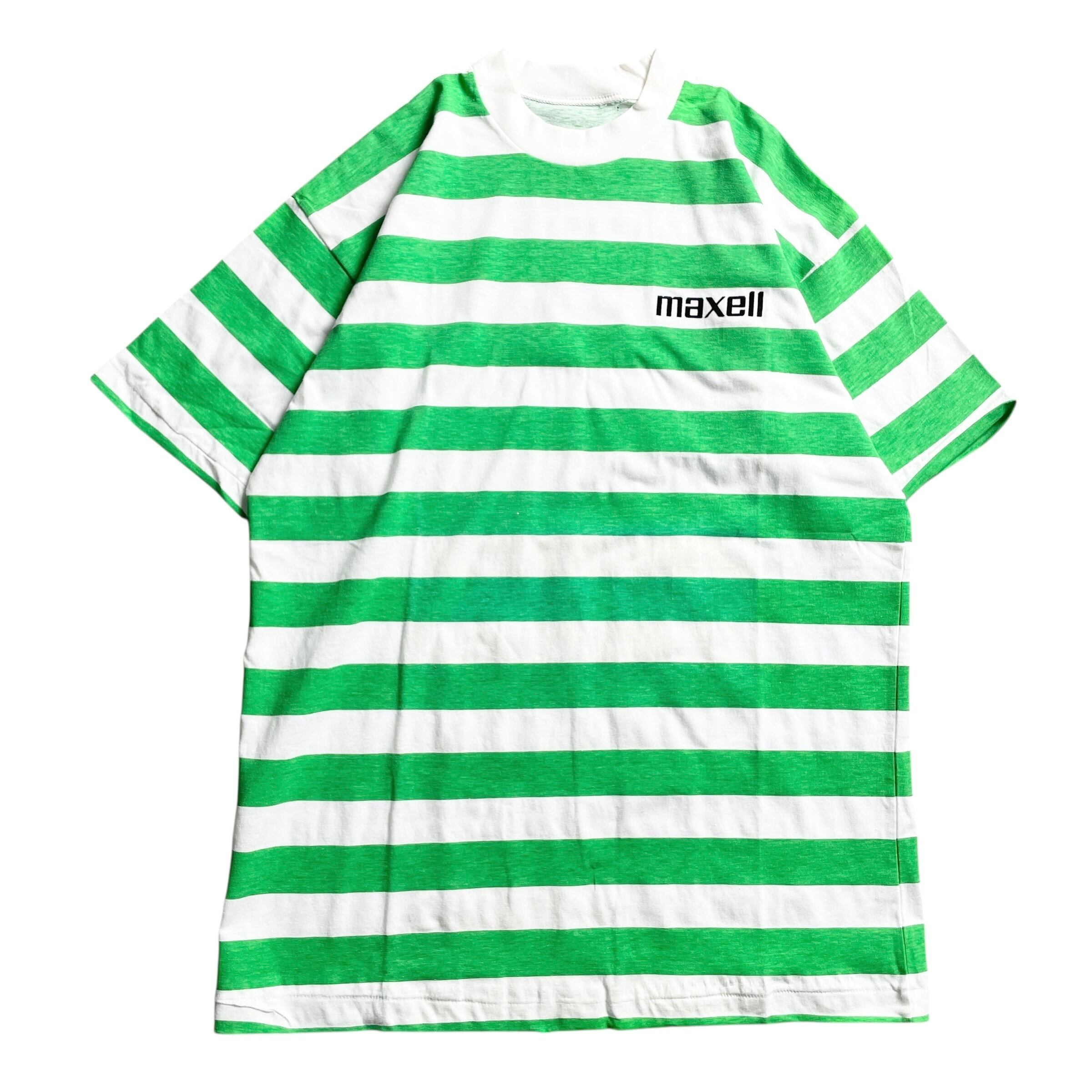 90s 当時物 maxell 企業 マクセル vintage T-shirt