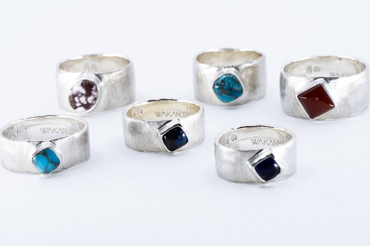 R-110 Bark Ring(L) wild horse