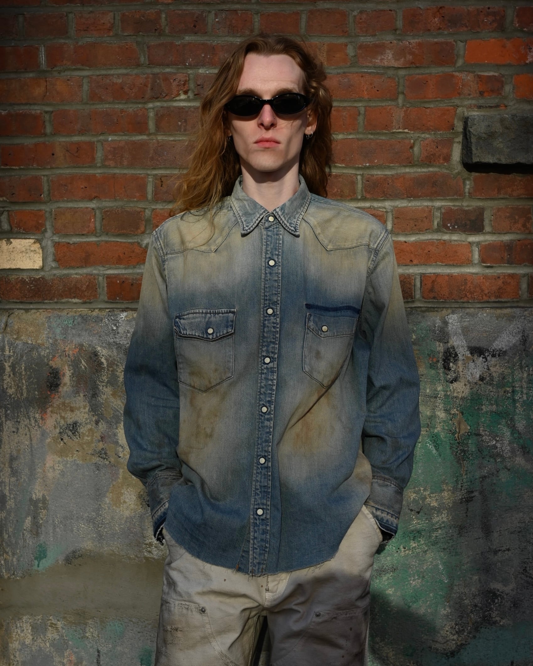 MH024 Denim Shirt | MIYAGIHIDETAKA