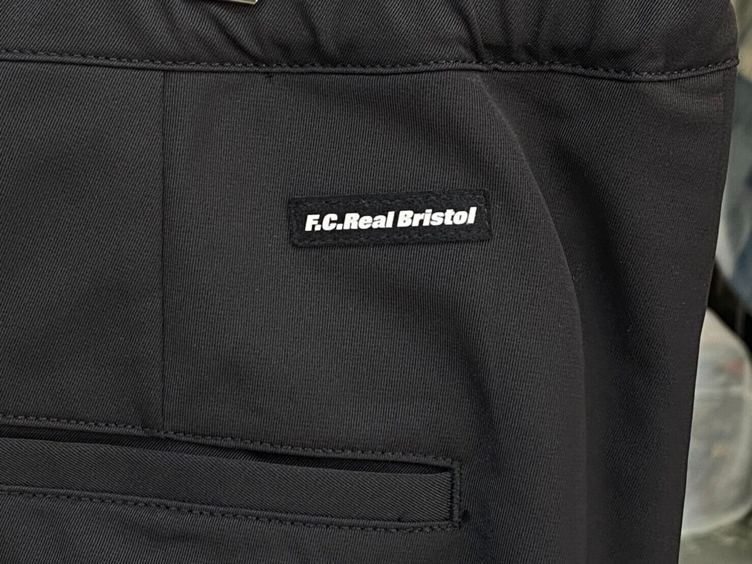 F.C. REAL BRISTOL 21SS VENTILATION STRETCH CHINO PANTS BLACK XL ...