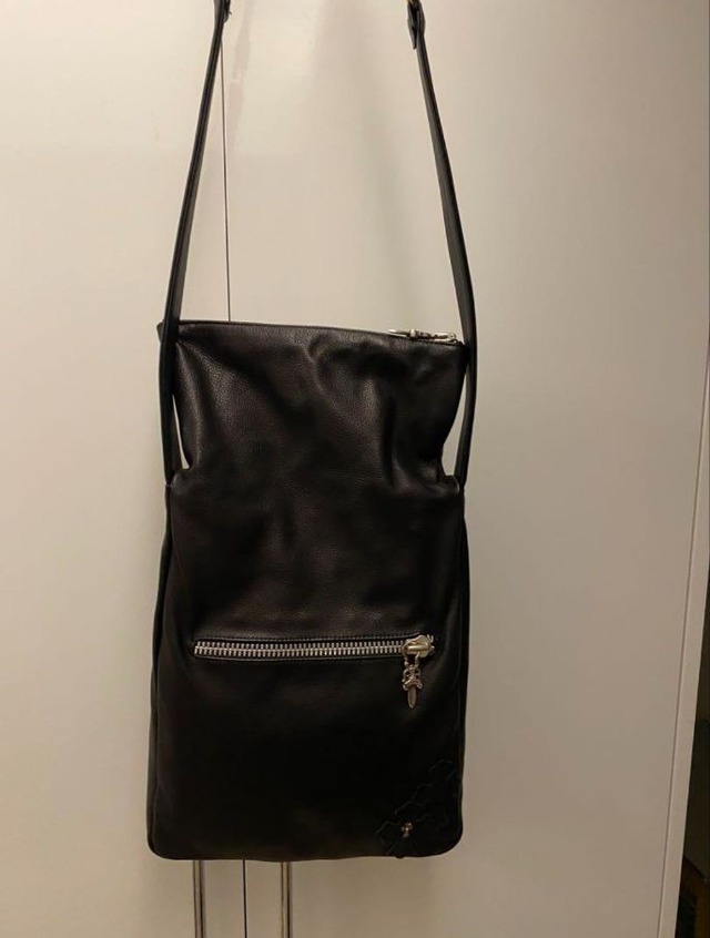 CHROME HEARTS クロムハーツ ジップトップ ショルダーバッグ