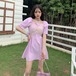 ✞ メッシュレーススリーブ 大人ガーリー スウィート キュート カジュアル スクウェア ステッチ ✞ゴスロリ SM ミリ 甘ロリ クラロリ 和ロリ エレガント 黒ロリ 姫ロリ 華ロリ BB-BB4920086
