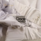 社交ダンス 衣装 create-sun クリエイトサン スカート レッスンウェア ホワイト系 白 真っ白 無地 シンプル フレア 華やか かわいい おしゃれ 上品 大人っぽい 着回し ダンス 練習 レッスン ダンス衣装 練習着 社交ダンス衣装 フレアスカート さわやか 軽やか