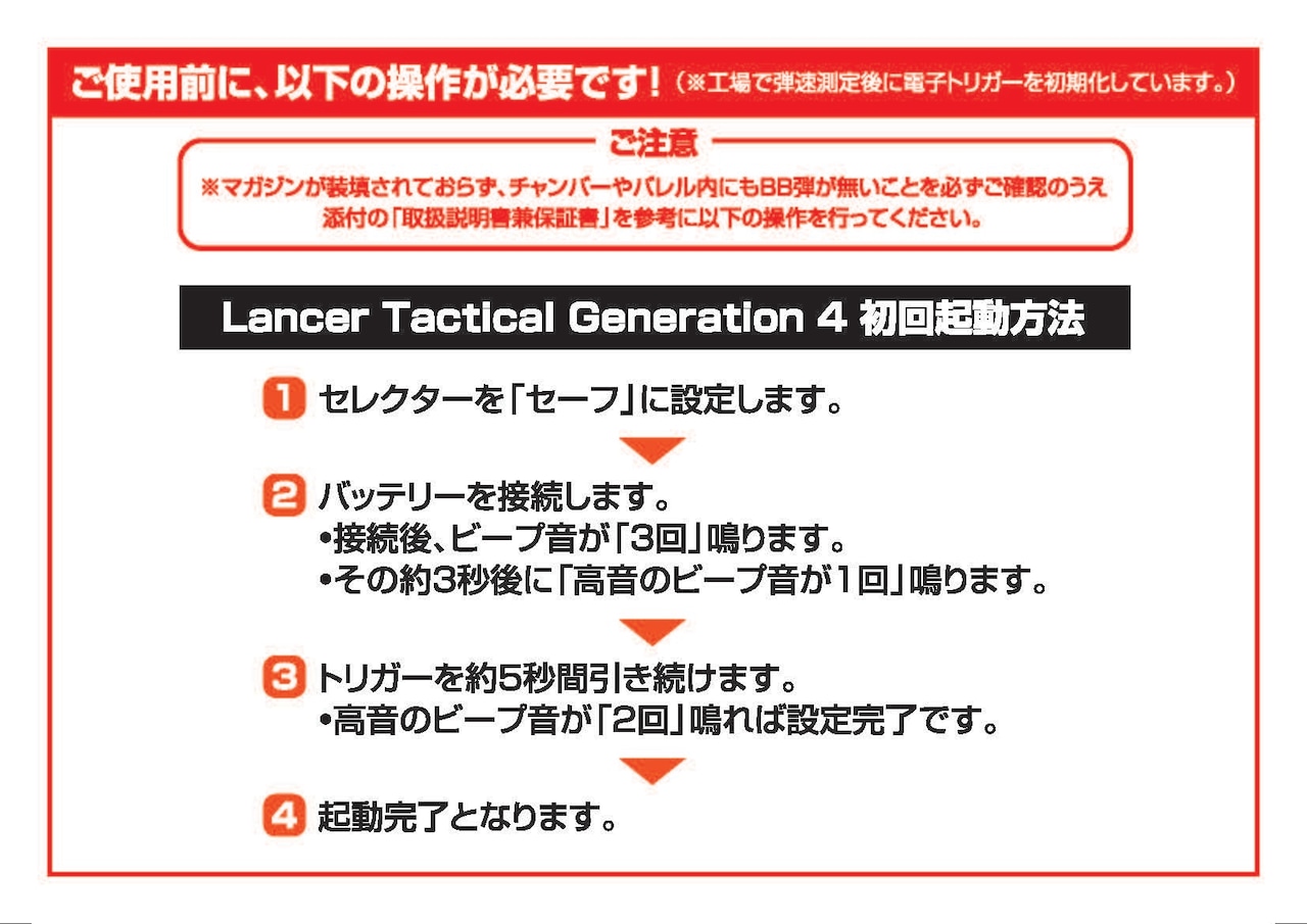 【LANCER TACTICAL】 Gen4 Predator(プレデター) 8 CQB AEG w Nebula II 電動ガン本体対象年齢18歳以上