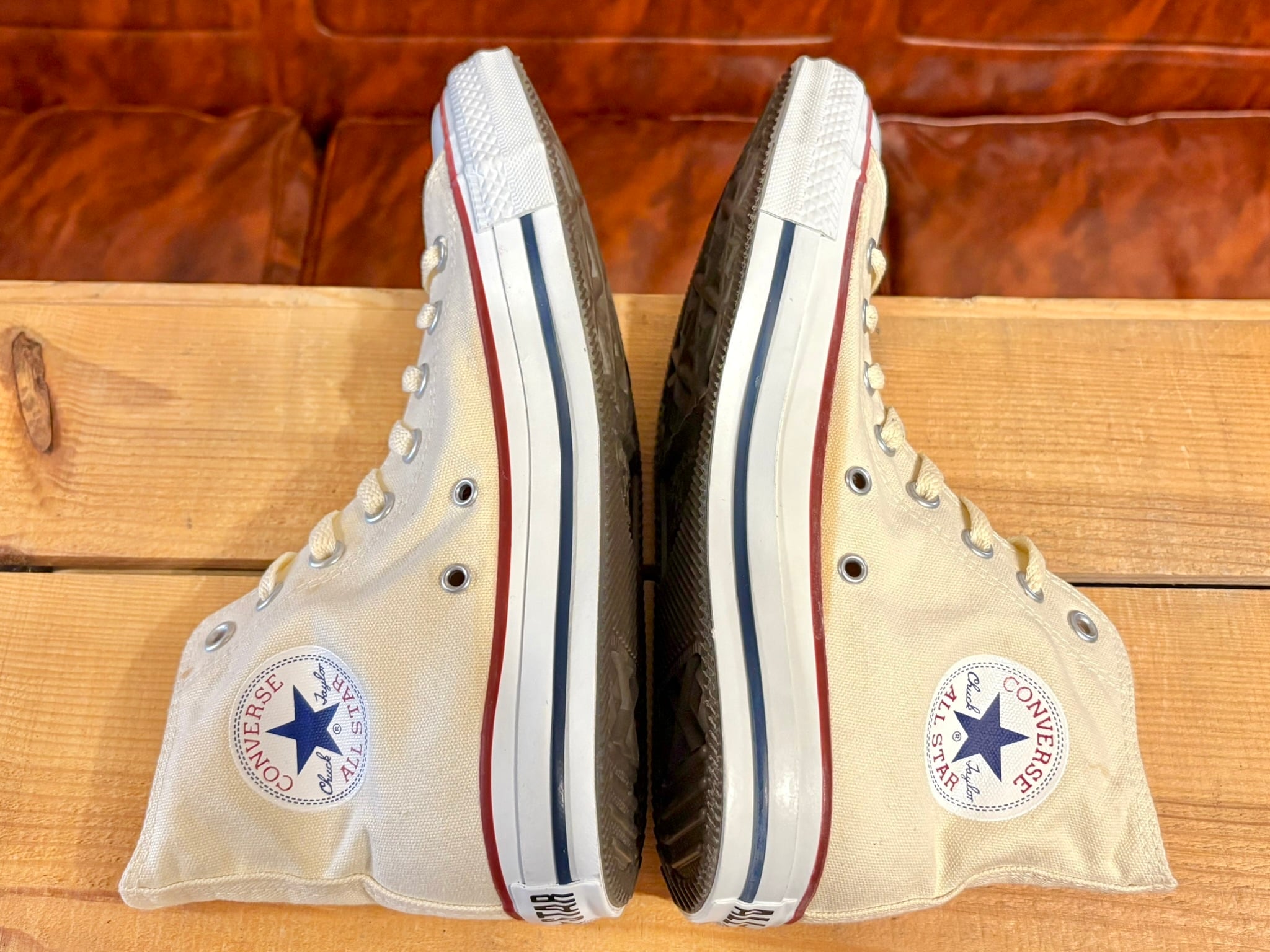 converse（コンバース）ALL STAR Hi（オールスター ハイカット）生成り